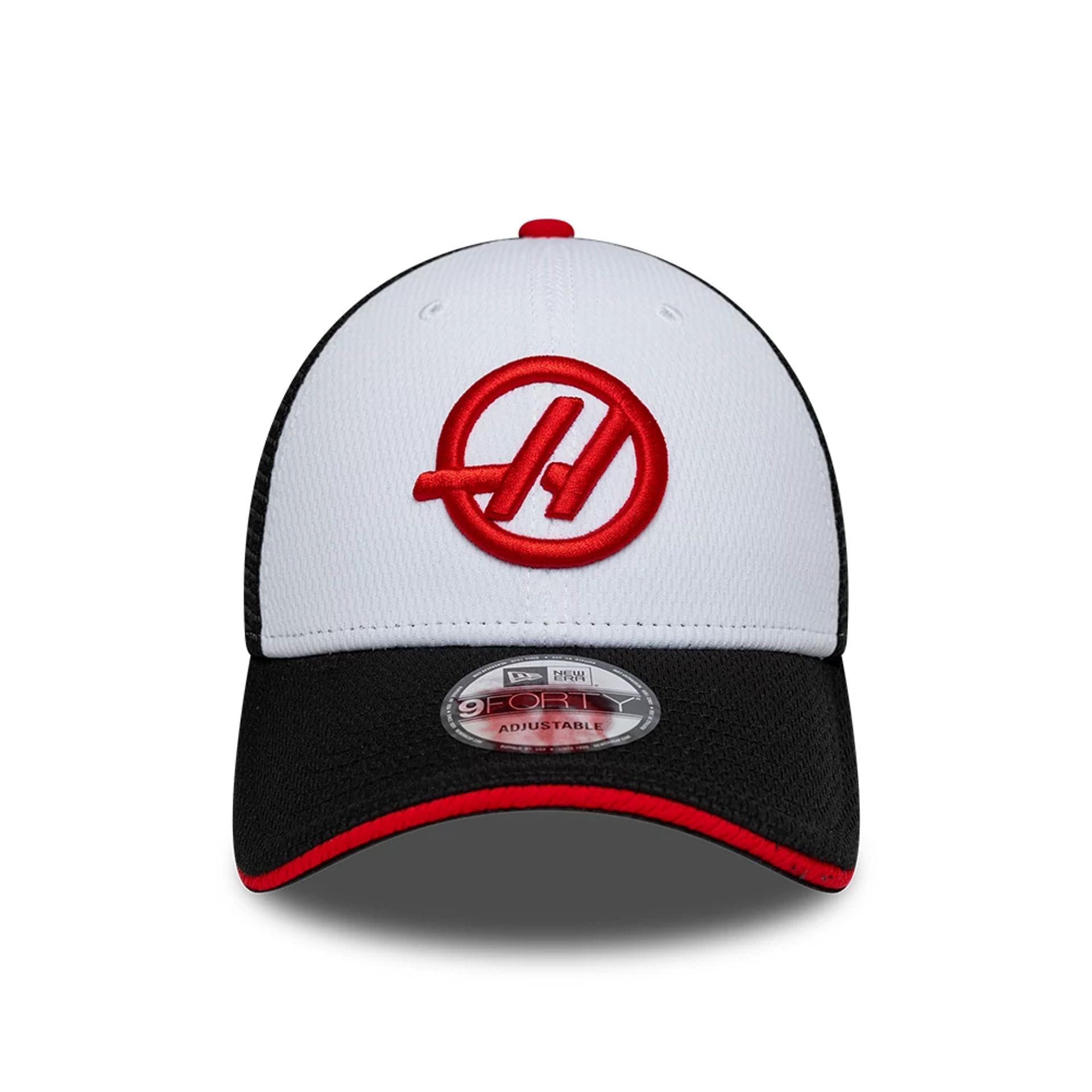 Pictured is this Summer League TGR Haas F1 9FORTY cap in black. 2