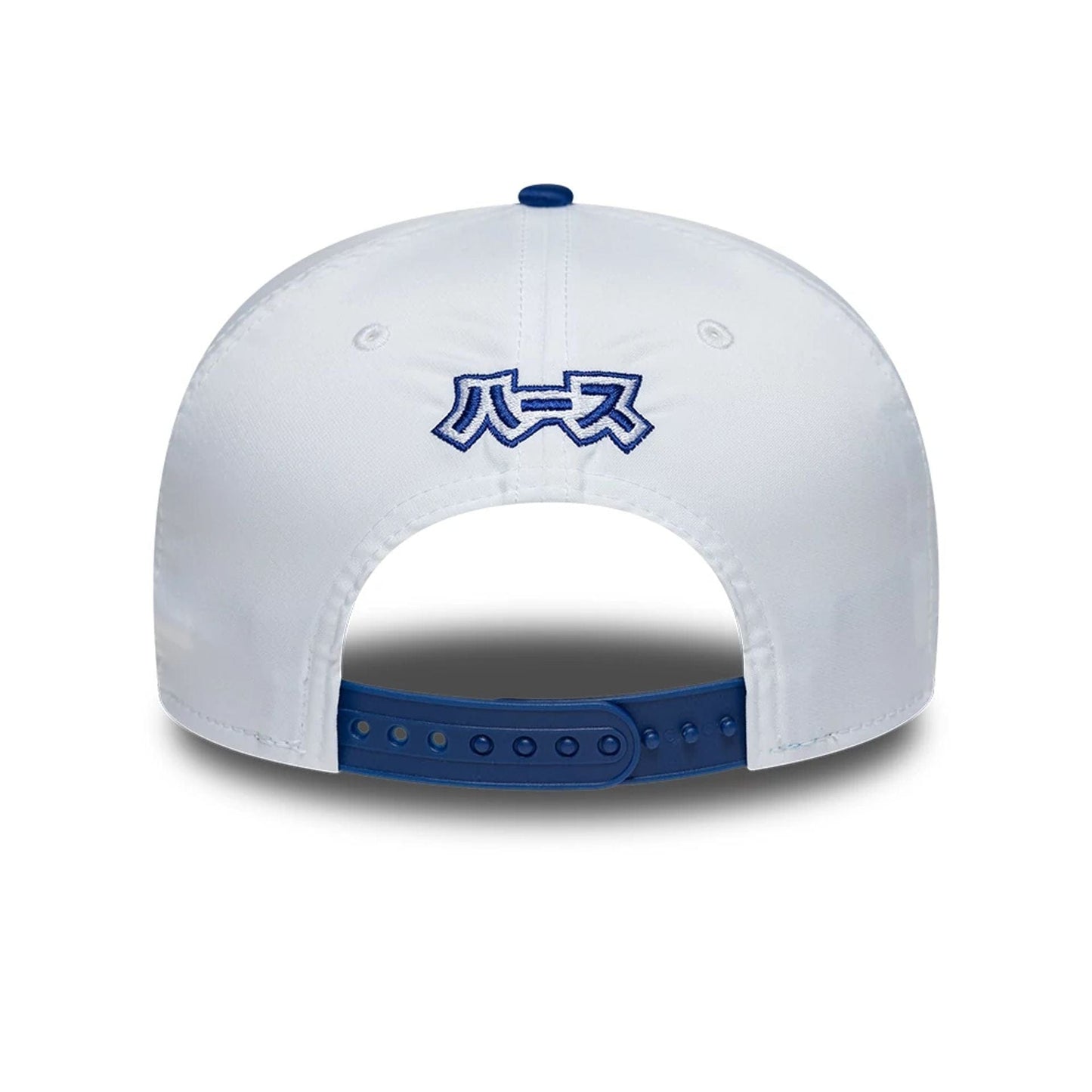 Pictured is this Japan Race Special TGR Haas F1 9SEVENTY Stretch Snap cap in white. 3