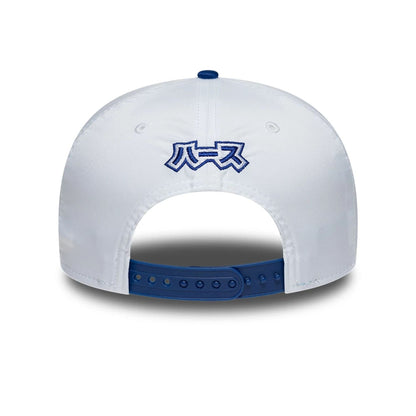 Pictured is this Japan Race Special TGR Haas F1 9SEVENTY Stretch Snap cap in white. 3