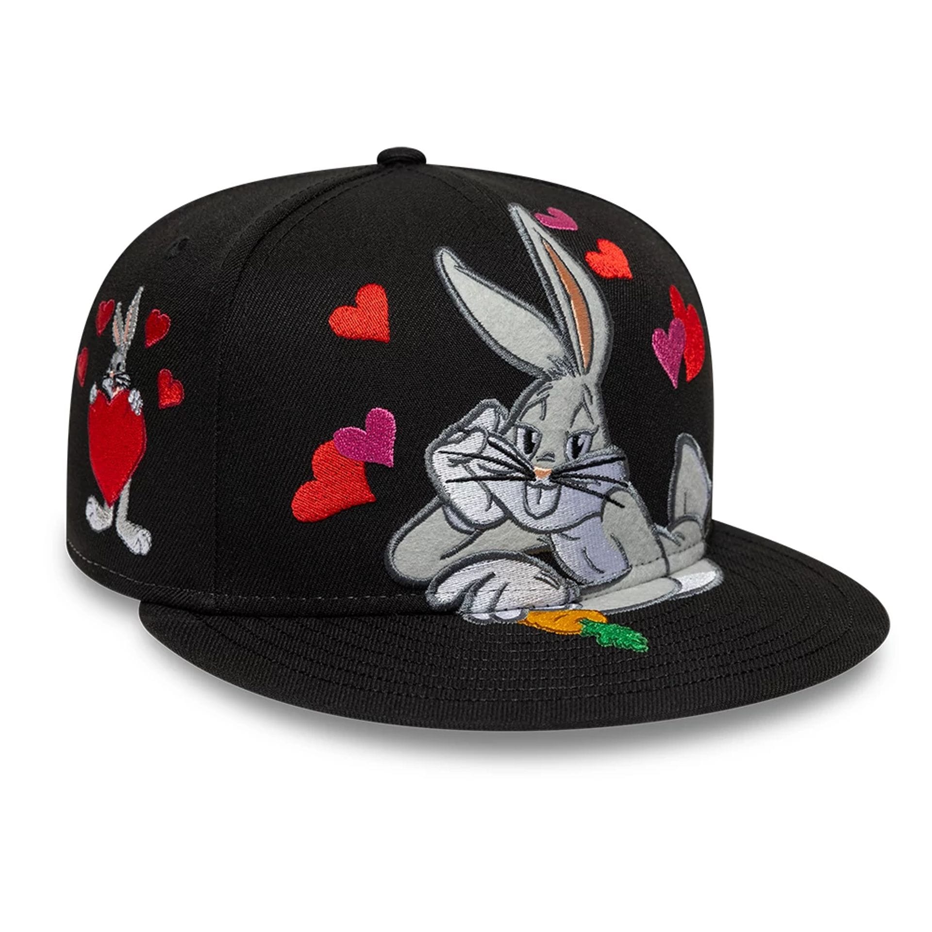 Heart Bugs Bunny Black 59FIFTY Fitted Cap | NEC EU