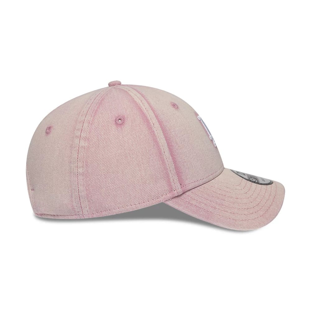 MLB Washed Denim LA Dodgers Pastel Pink 9FORTY Cap | NEC EU
