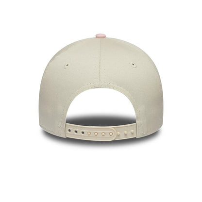 Pictured is this MLB Cherub New York Yankees 9FORTY A-Frame cap in cream & pink. 6
