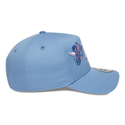 Pictured is this MLB Cherub LA Dodgers 9FORTY A-Frame cap in pastel blue. 6