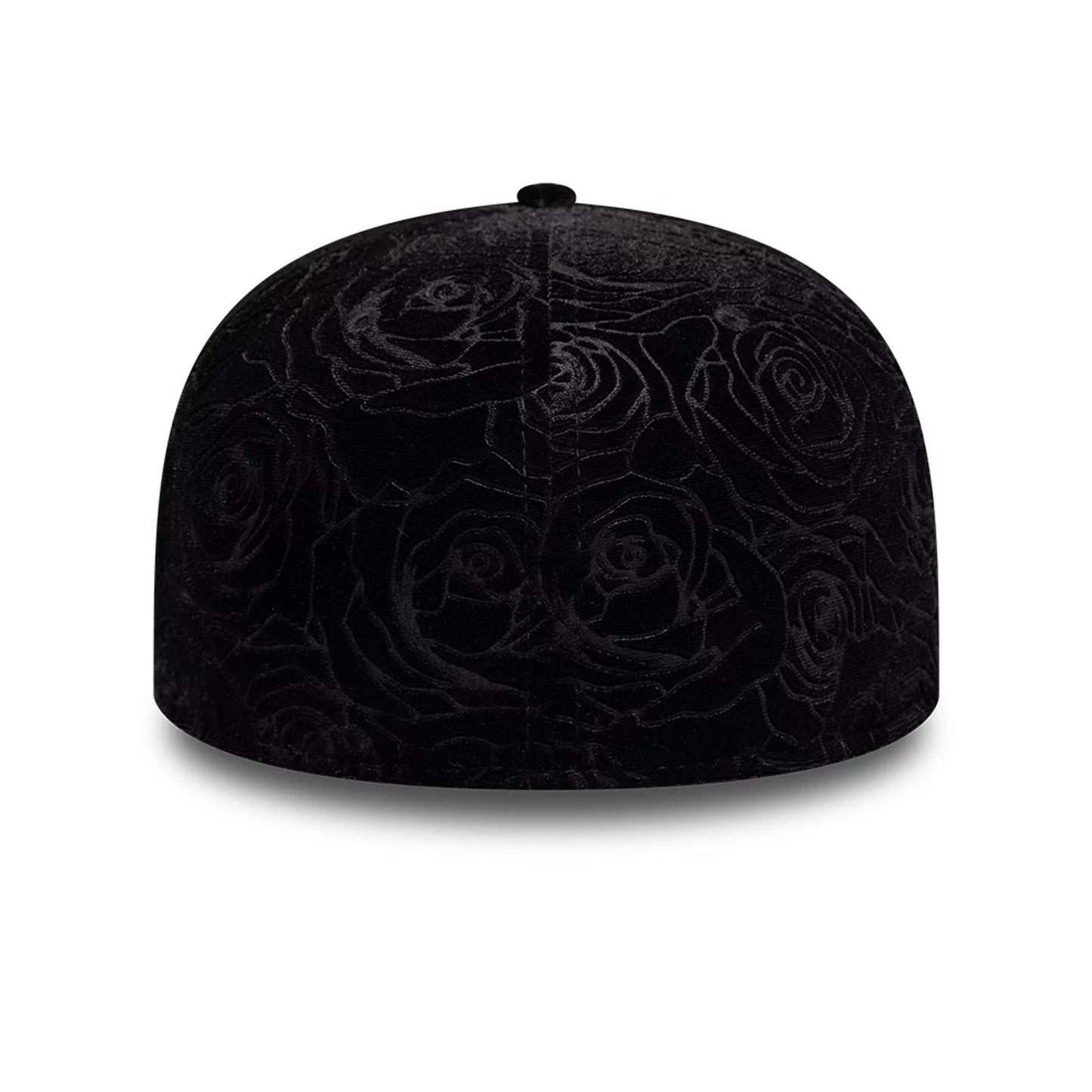 Pictured is this New Era Floral Velour 59FIFTY Fitted cap in black. 6