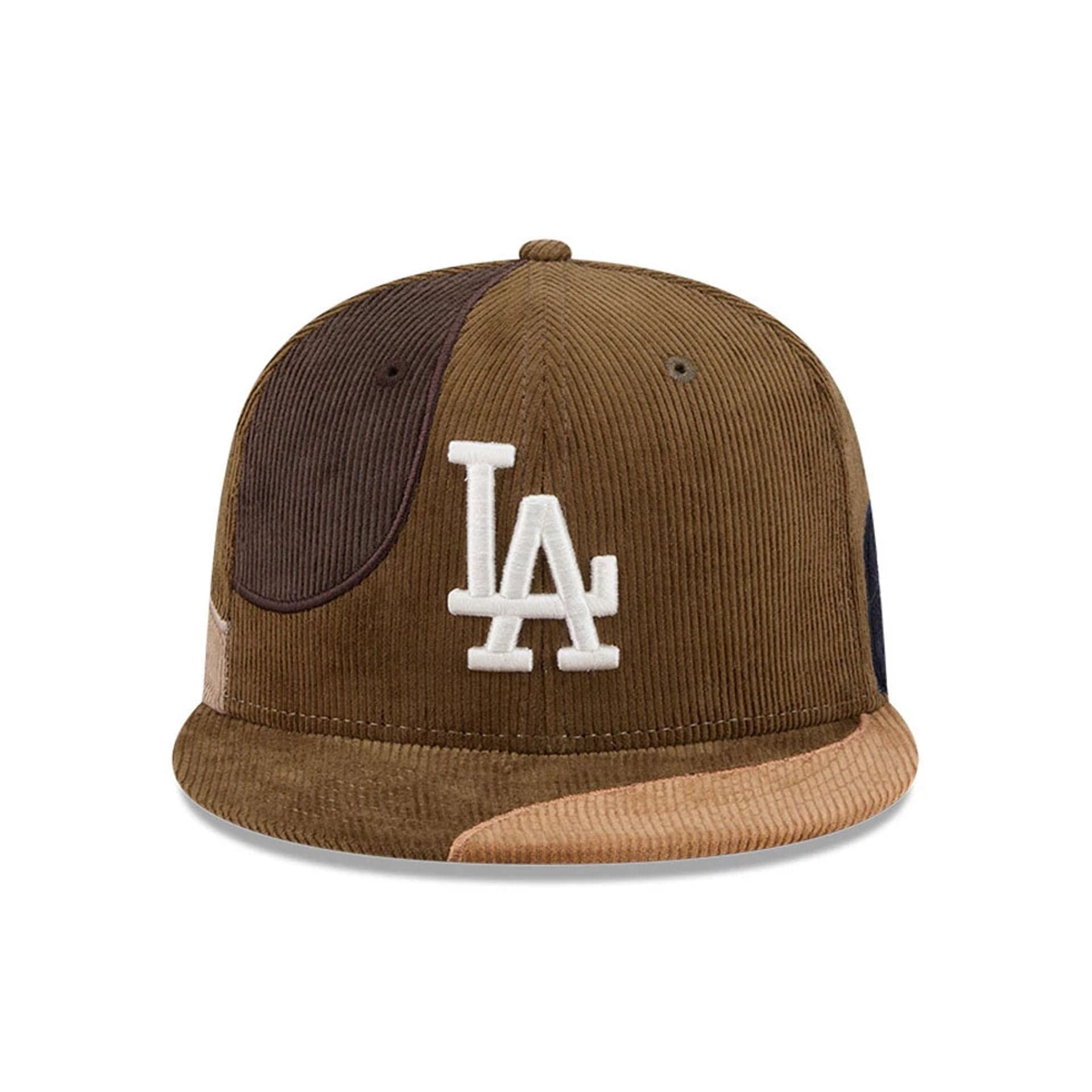 Pictured is this MLB Patch Cord LA Dodgers 59FIFTY Fitted cap in Multi. 3