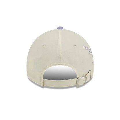 Pictured is this MLB Lavender Flowers LA Dodgers Casual Classic cap in white. 7