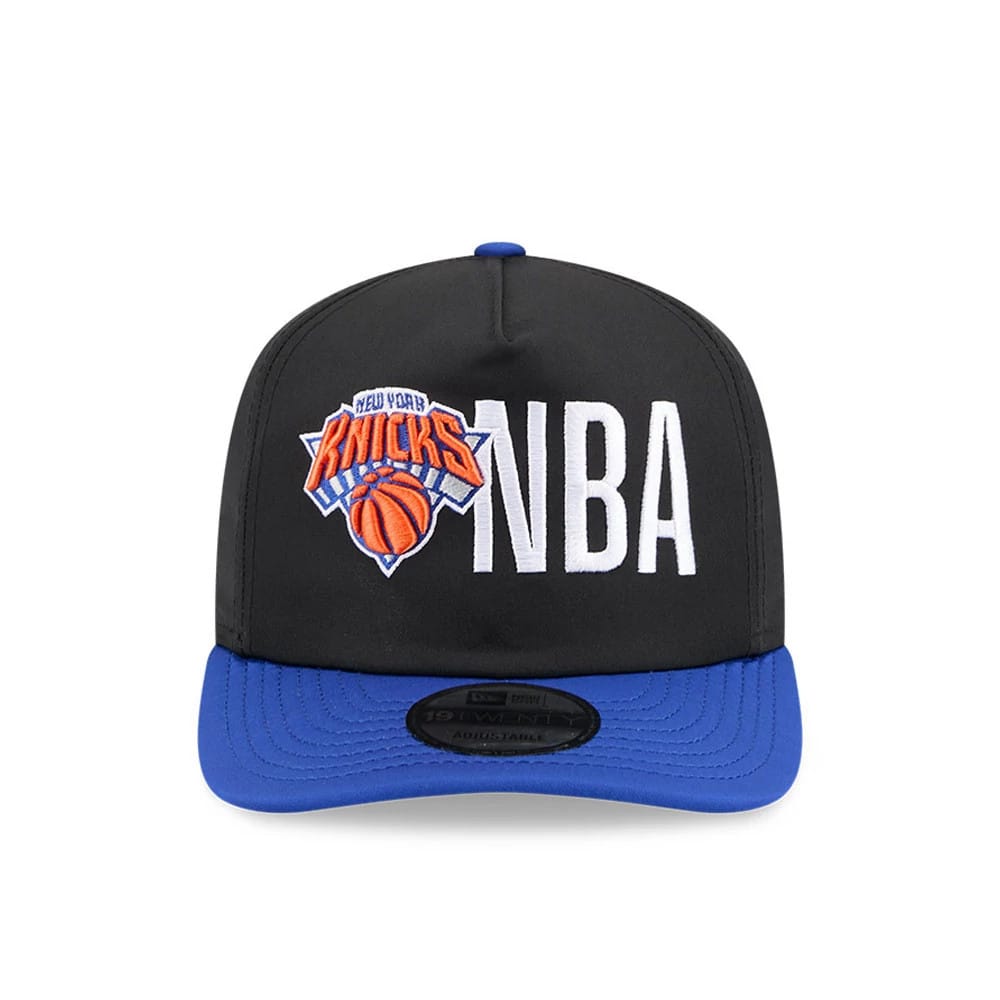Pictured is this NBA Team Logo New York Knicks 19TWENTY cap in open misc. 3