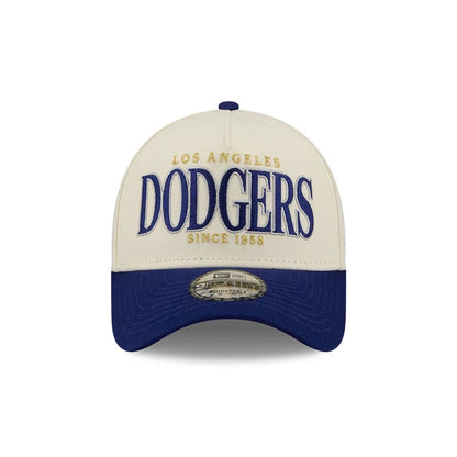 Pictured is this MLB Opening Day LA Dodgers 9FORTY A-Frame cap in Cream . 3