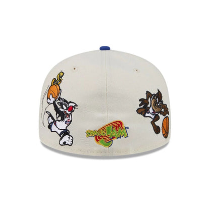 Pictured is this Space Jam Tune Squad New York Knicks 59FIFTY Fitted cap in White. 5