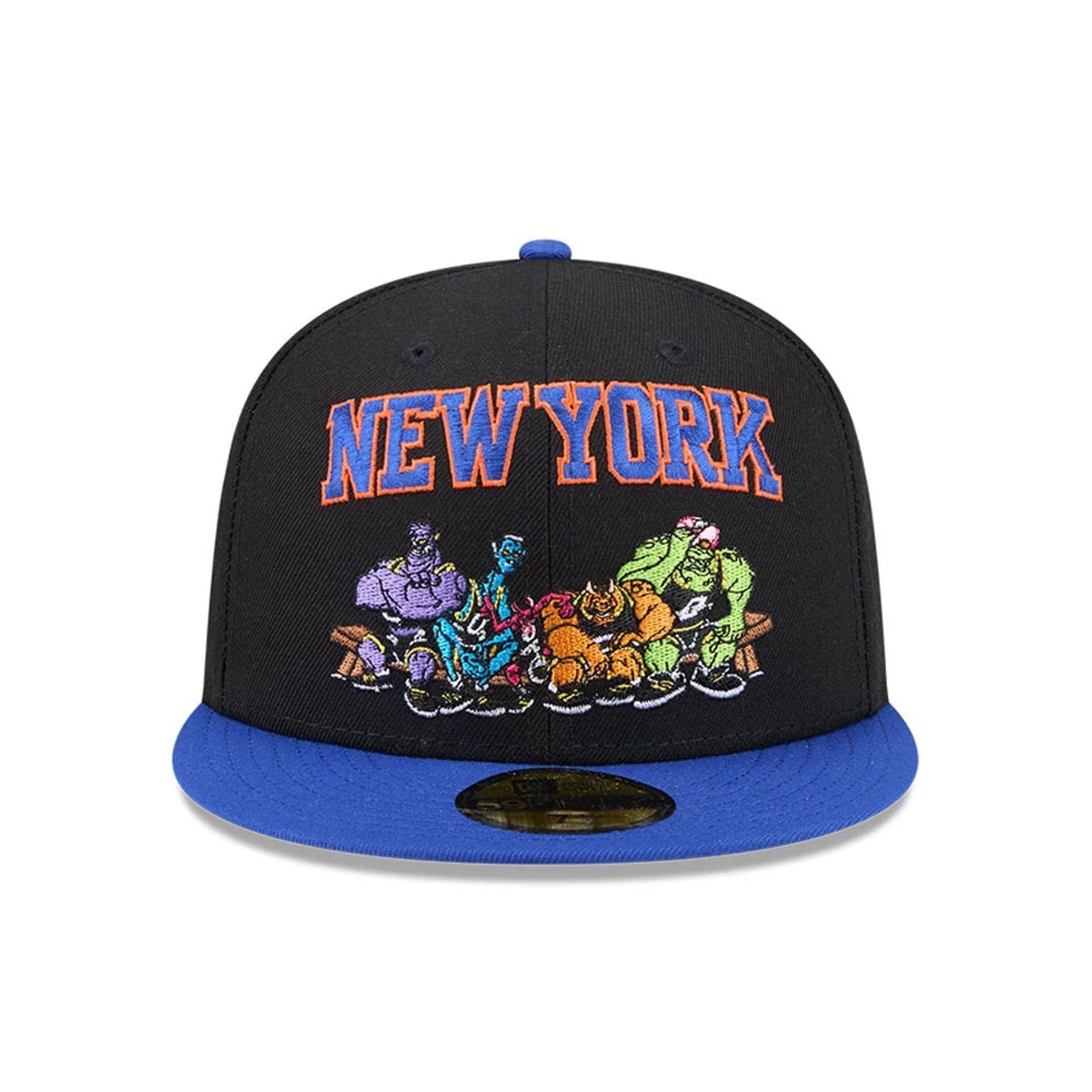 Pictured is this Space Jam Monstars New York Knicks 59FIFTY Fitted cap in black. 3