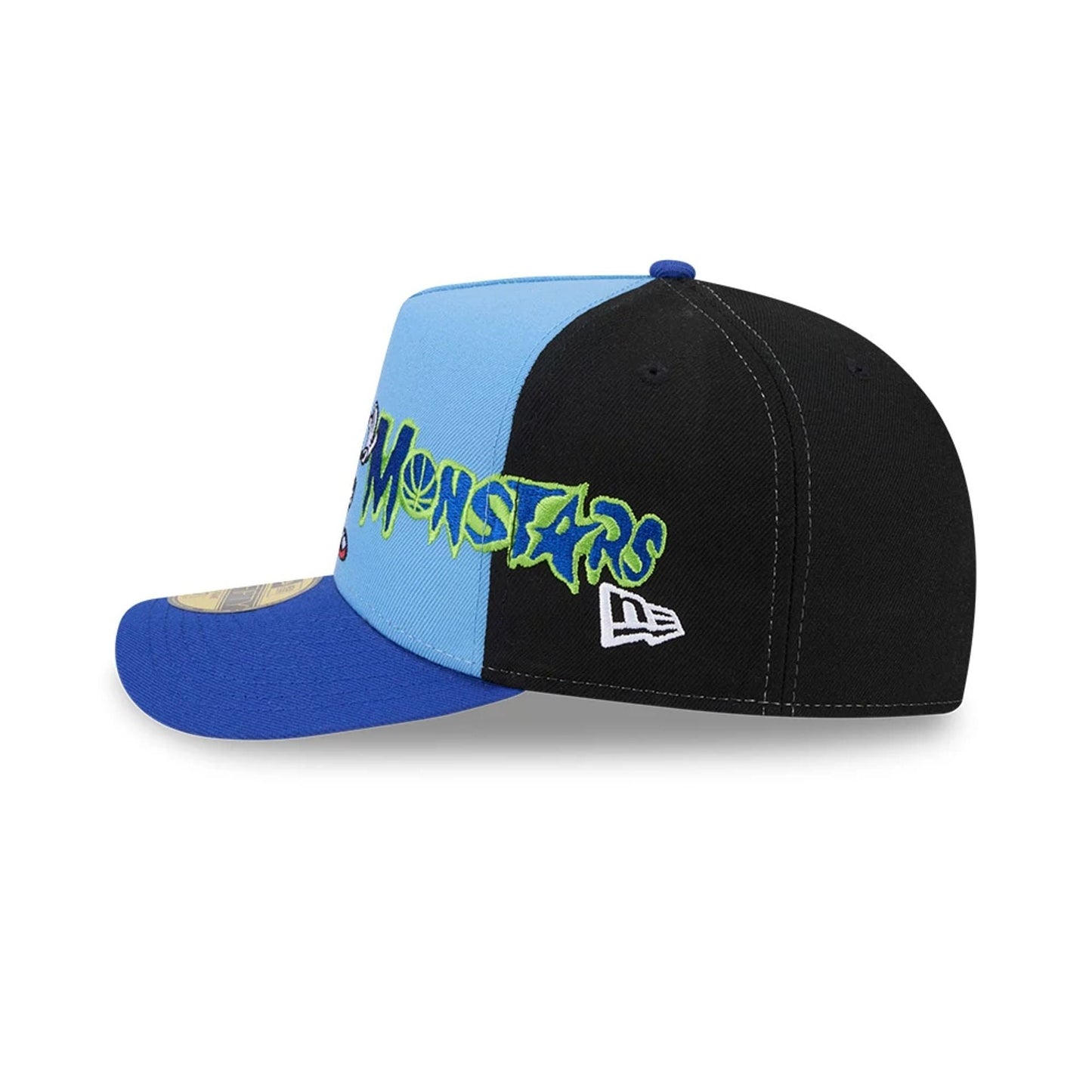 Pictured is this Space Jam Referee 59FIFTY A-Frame Fitted cap in blue. 6