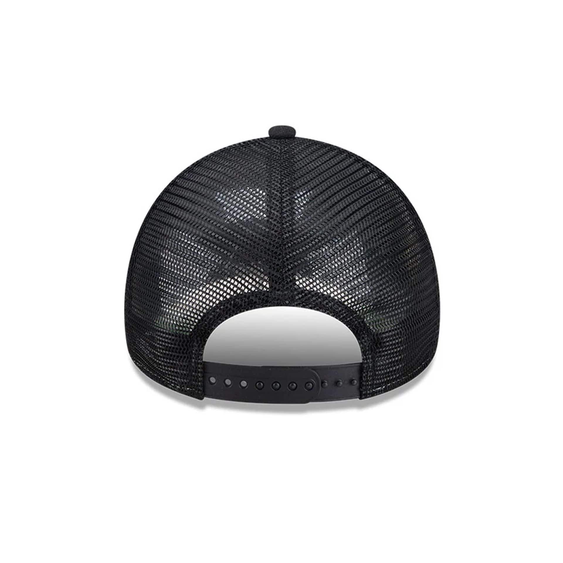 Pictured is this Space Jam Rivalry 9FORTY A-Frame Trucker cap in black. 8