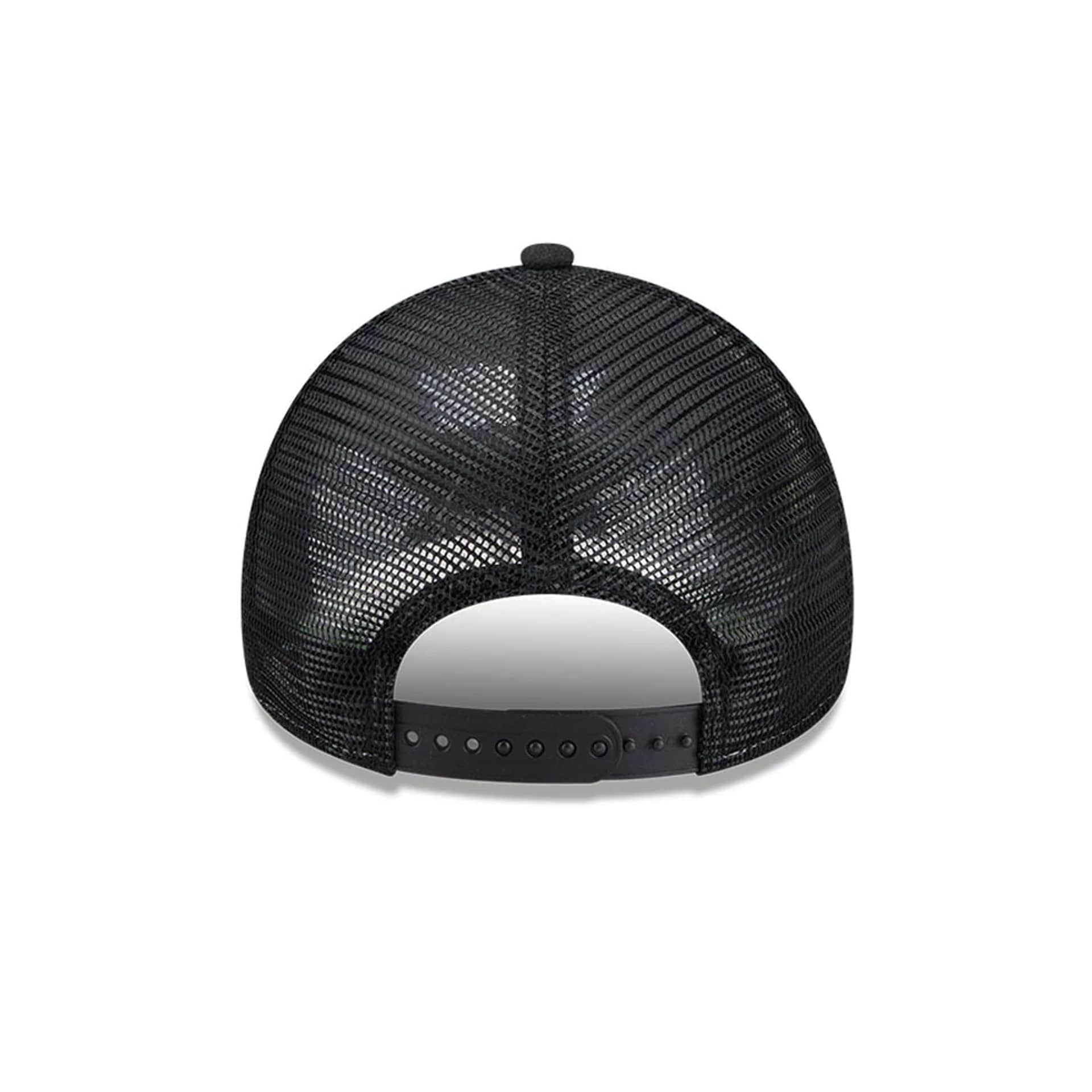Pictured is this Space Jam Rivalry 9FORTY A-Frame Trucker cap in black. 8