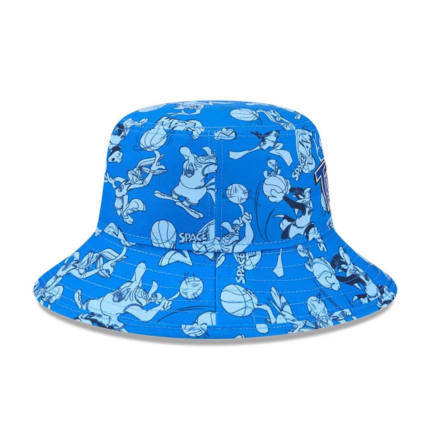 Pictured is this Space Jam All Over Print Bucket hat in blue. 6