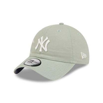Pictured is this MLB Stitched Flowers New York Yankees Casual Classic cap in pastel green. 4