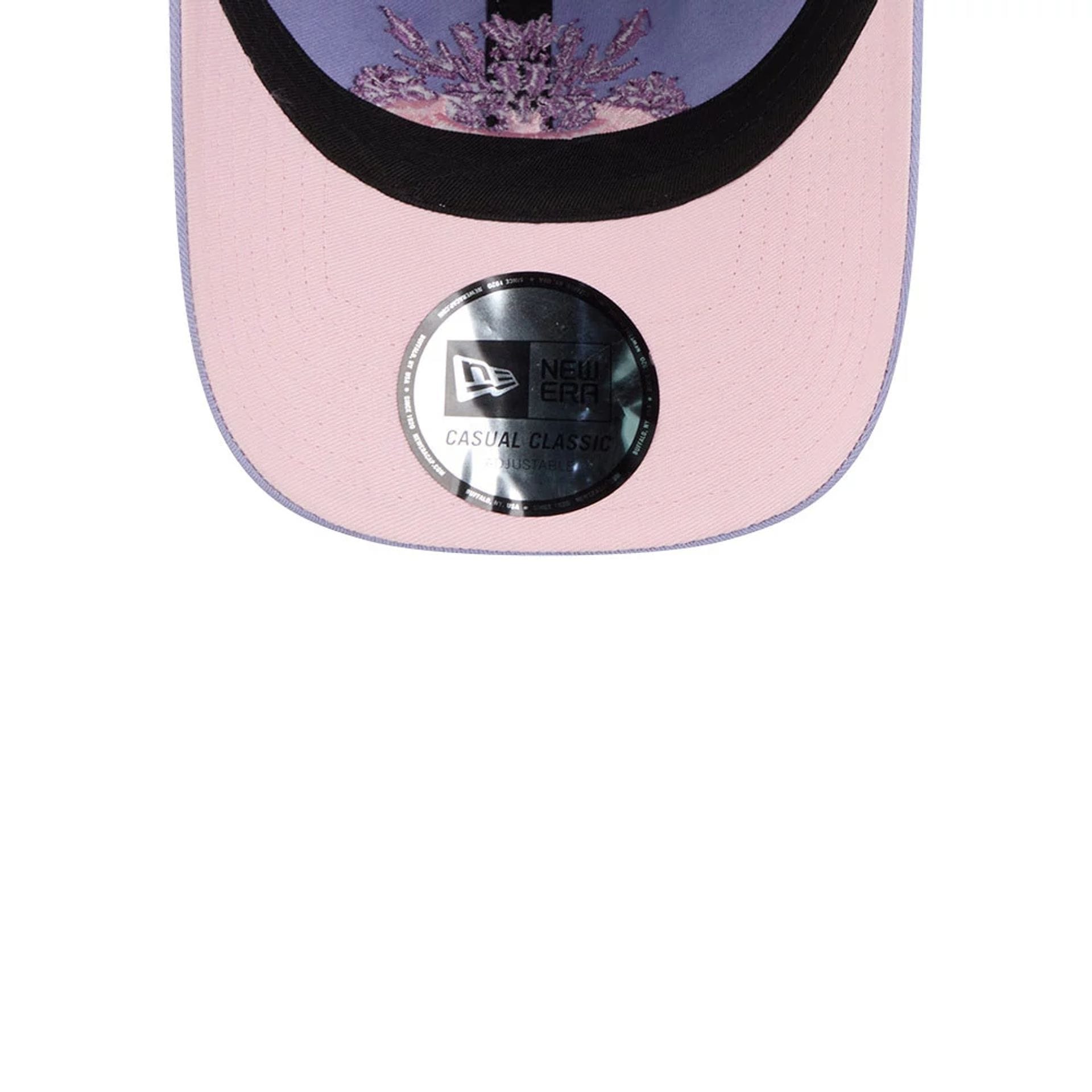 Pictured is this Womens DC Batgirl Casual Classic cap in pastel purple. 2