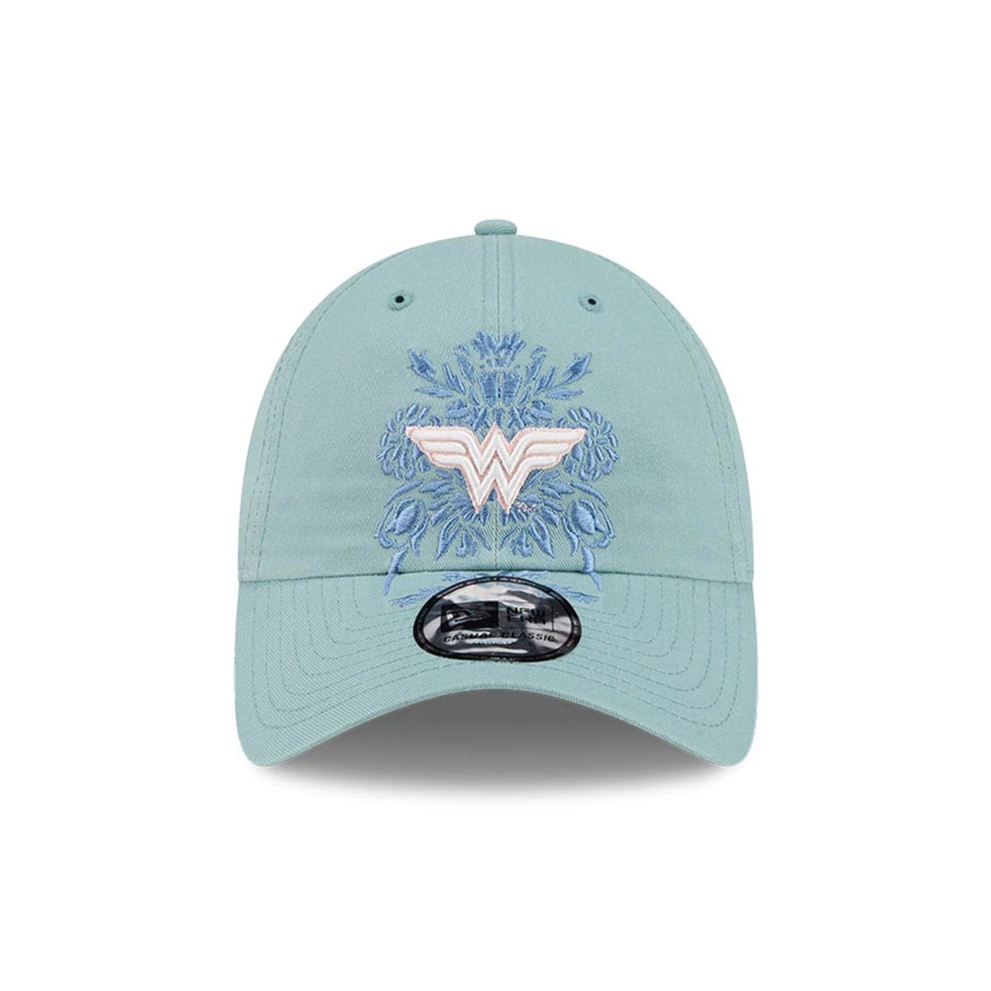 Pictured is this Womens DC Wonder Woman Casual Classic cap in pastel blue. 3