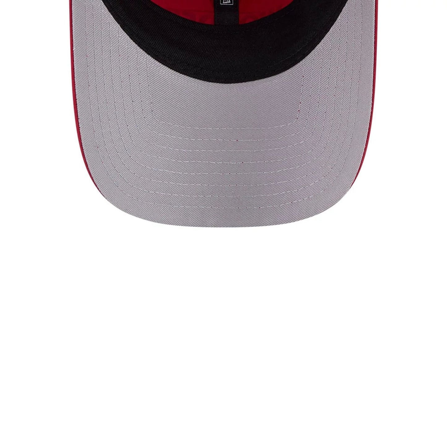 Pictured is this Womens DC Wonder Woman Open Back cap in dark red. 3