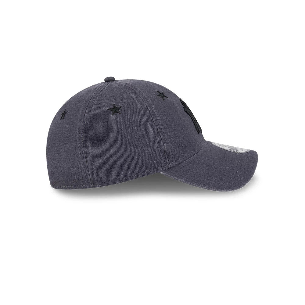 Pictured is this MLB Starry Eyelet New York Yankees 9TWENTY cap in black. 5