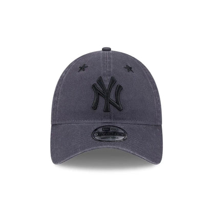 Pictured is this MLB Starry Eyelet New York Yankees 9TWENTY cap in black. 2