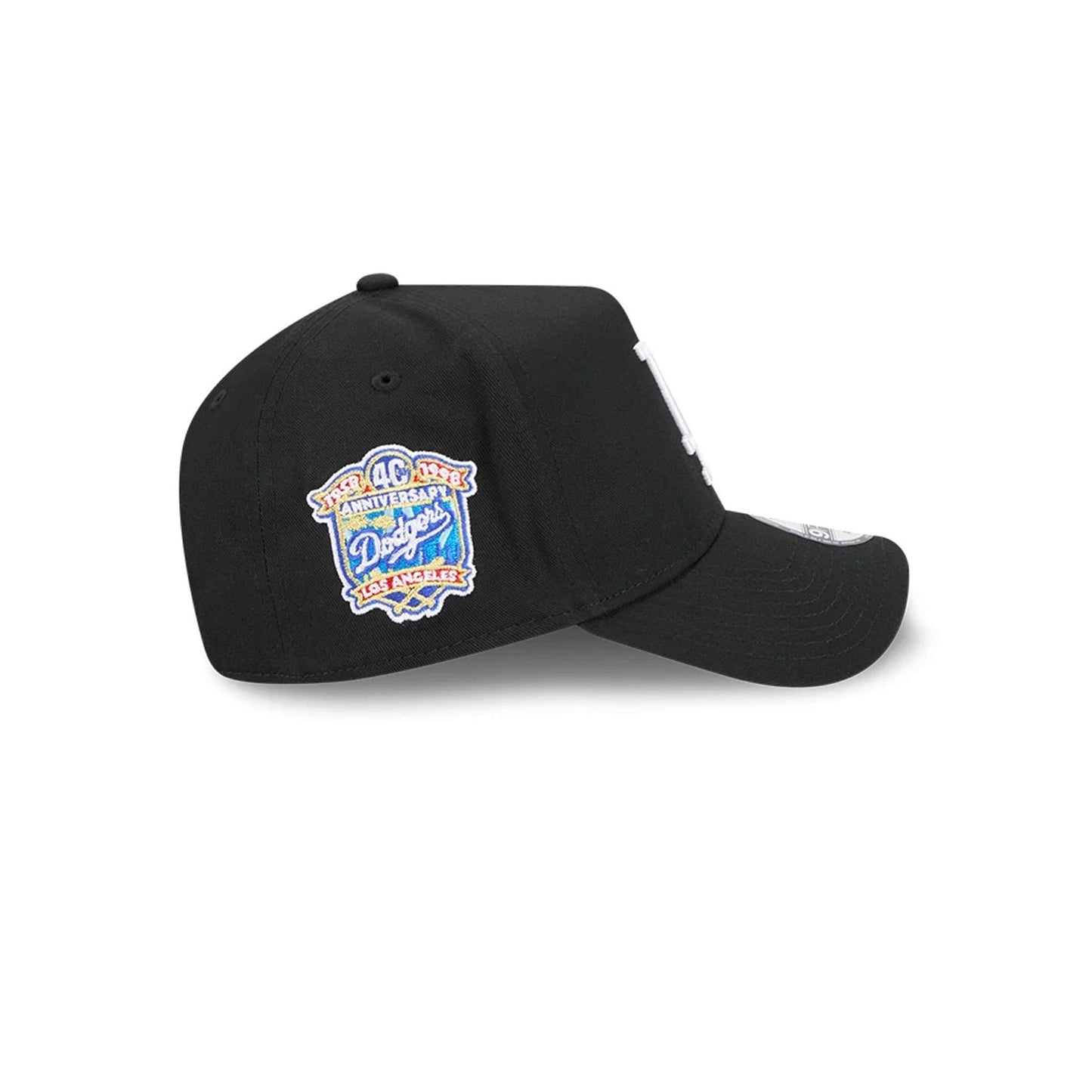 Pictured is this MLB Cooperstown Anniversary LA Dodgers 9FORTY A-Frame cap in black. 5