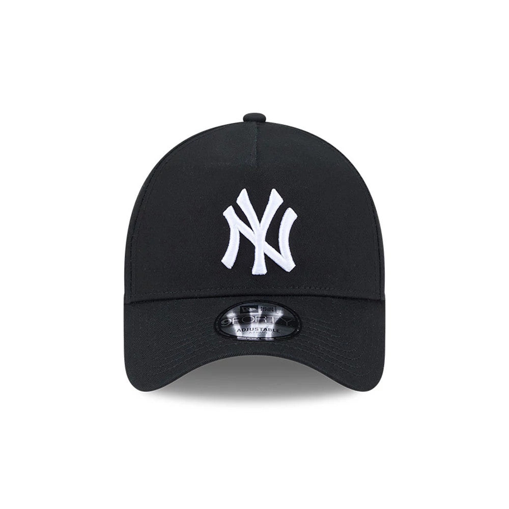 Pictured is this MLB Cooperstown Anniversary New York Yankees 9FORTY A-Frame cap in black. 3