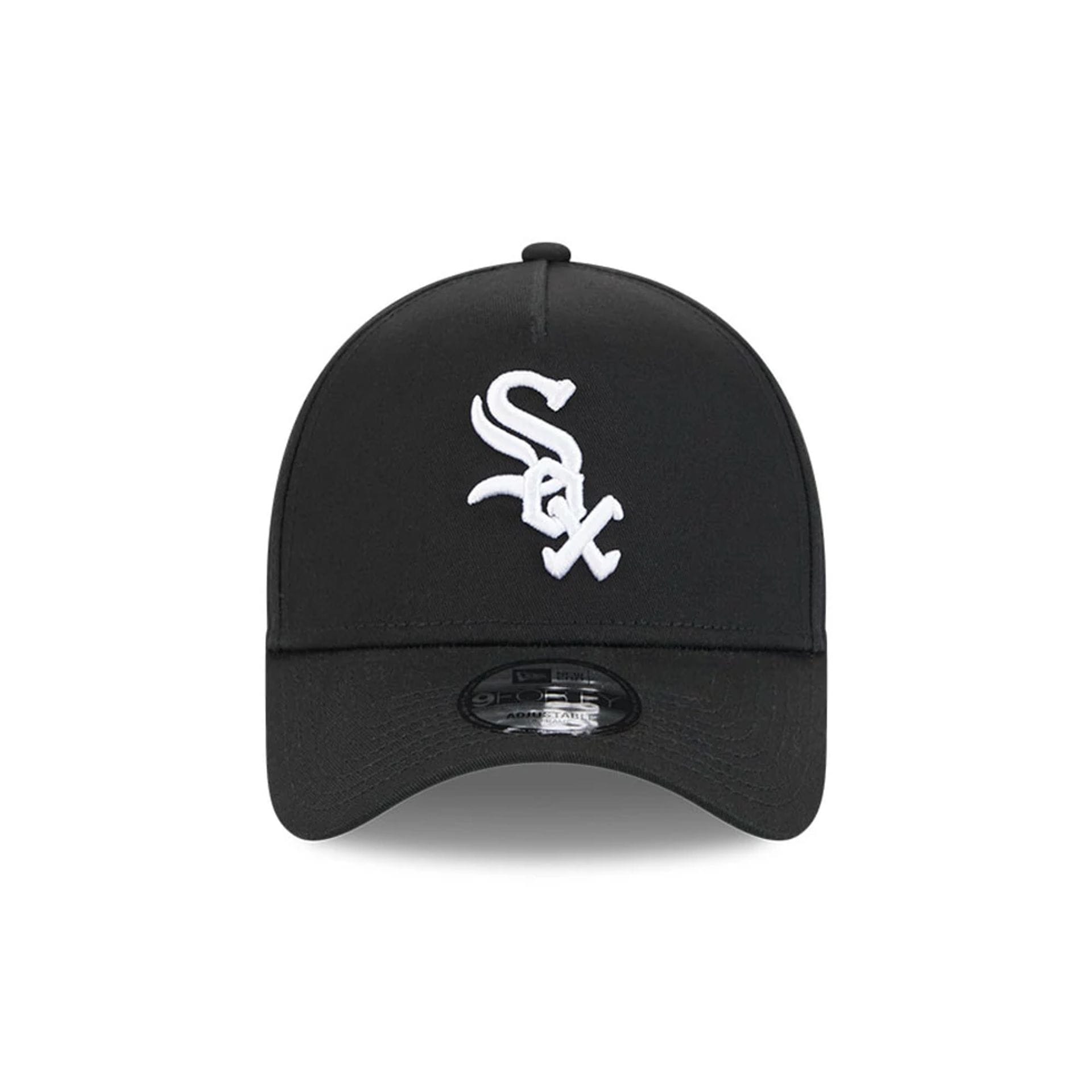 Pictured is this MLB Cooperstown Anniversary Chicago White Sox 9FORTY A-Frame cap in black. 3