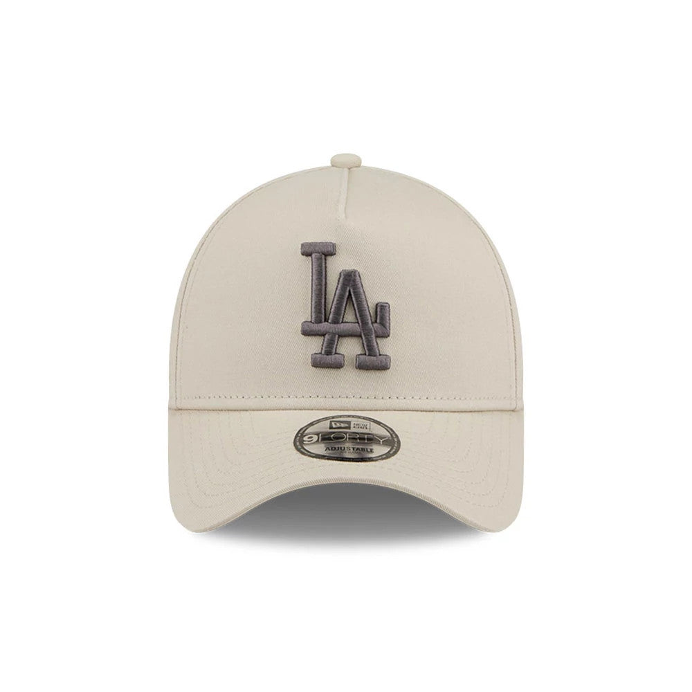 Pictured is this MLB Concrete LA Dodgers 9FORTY A-Frame cap in Stone. 3