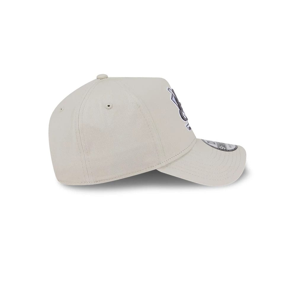 Pictured is this NHL Concrete Anaheim Ducks 9FORTY A-Frame cap in Stone. 6