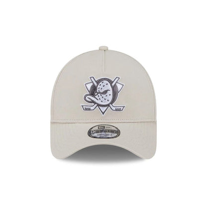 Pictured is this NHL Concrete Anaheim Ducks 9FORTY A-Frame cap in Stone. 3