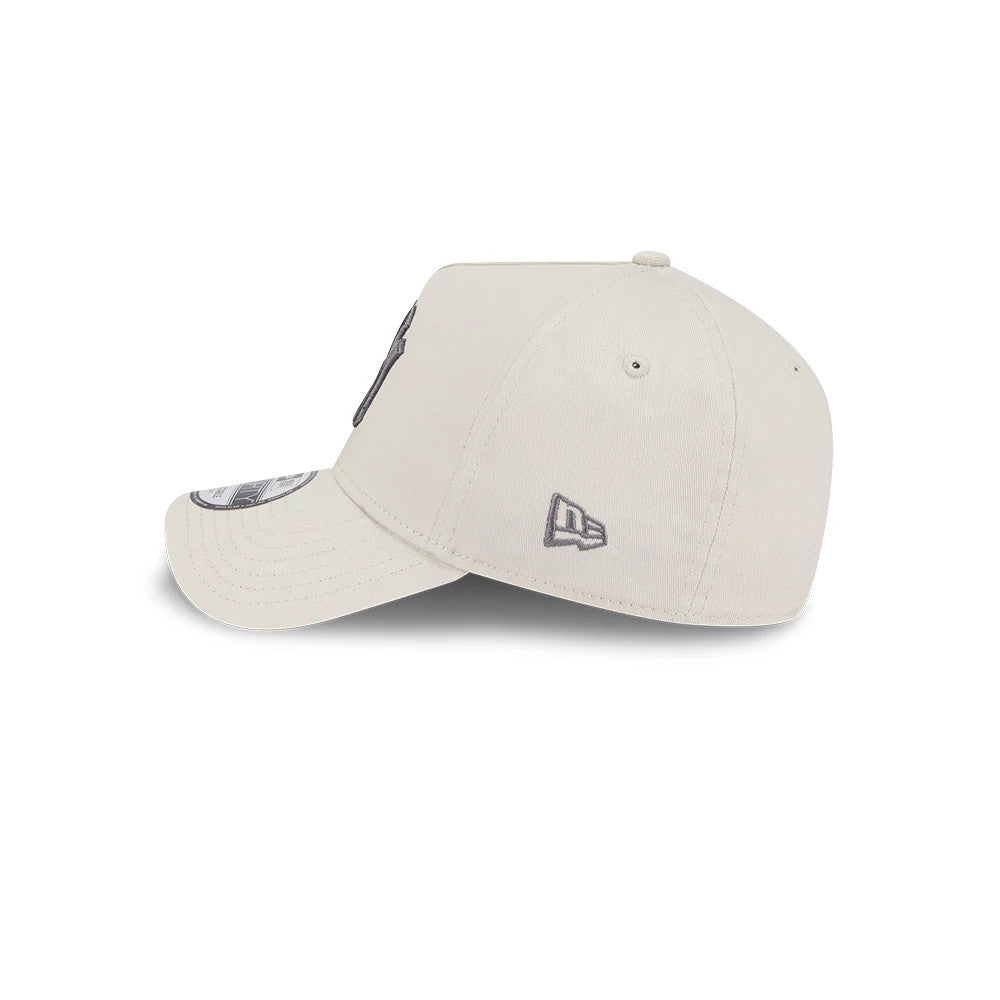 Pictured is this MLB Concrete New York Yankees 9FORTY A-Frame cap in Stone. 5