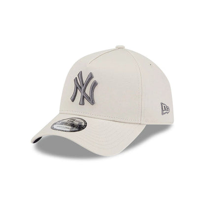 Pictured is this MLB Concrete New York Yankees 9FORTY A-Frame cap in Stone. 1
