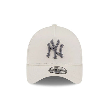 Pictured is this MLB Concrete New York Yankees 9FORTY A-Frame cap in Stone. 3