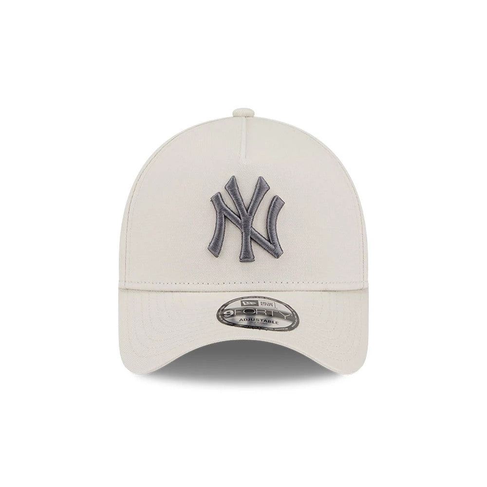 Pictured is this MLB Concrete New York Yankees 9FORTY A-Frame cap in Stone. 3