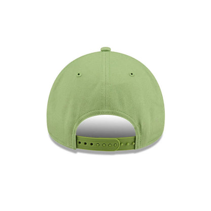 Pictured is this MLB Strawberry Matcha LA Dodgers 9FORTY A-Frame cap in green. 7
