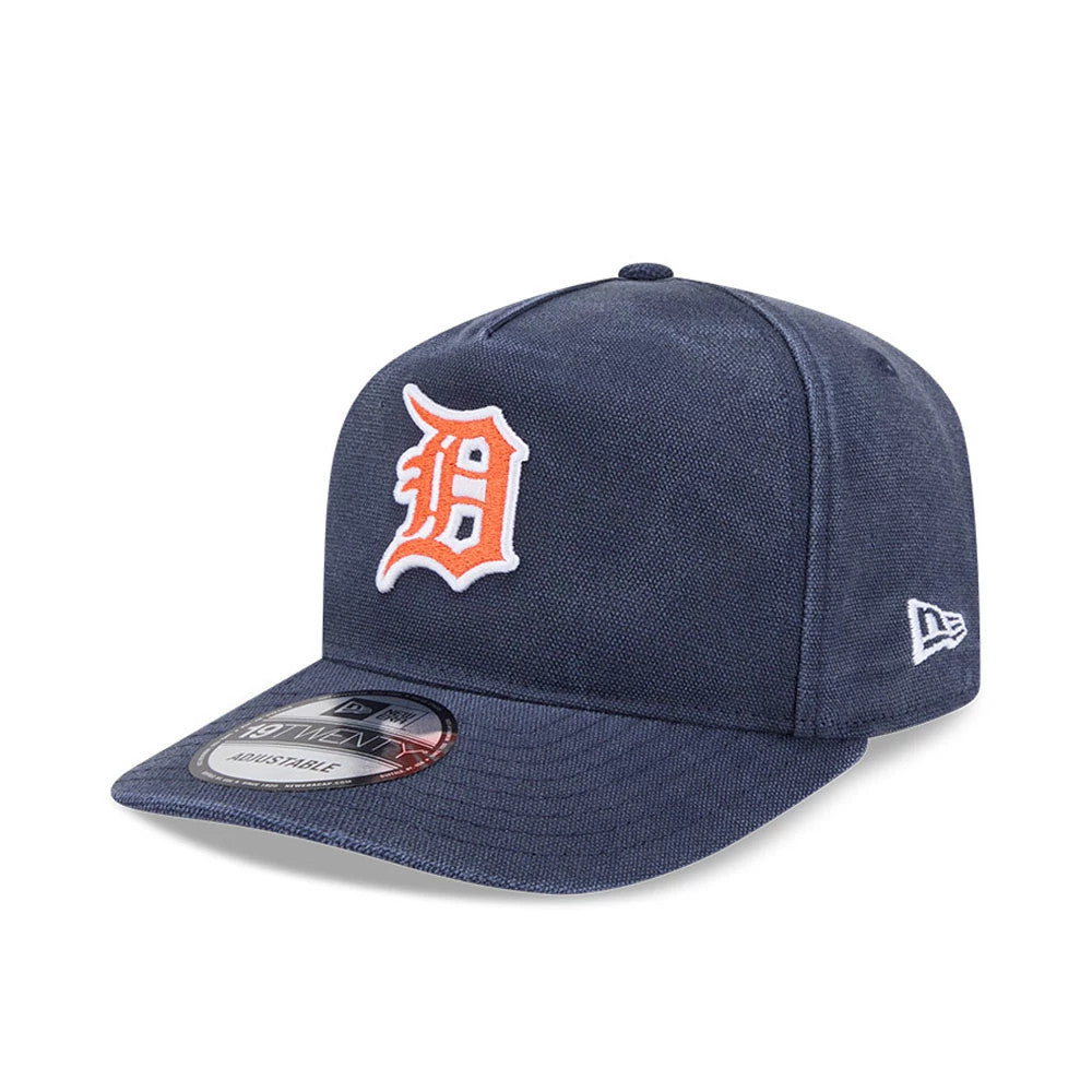 Pictured is this MLB Duck Canvas Detroit Tigers 19TWENTY cap in navy. 1