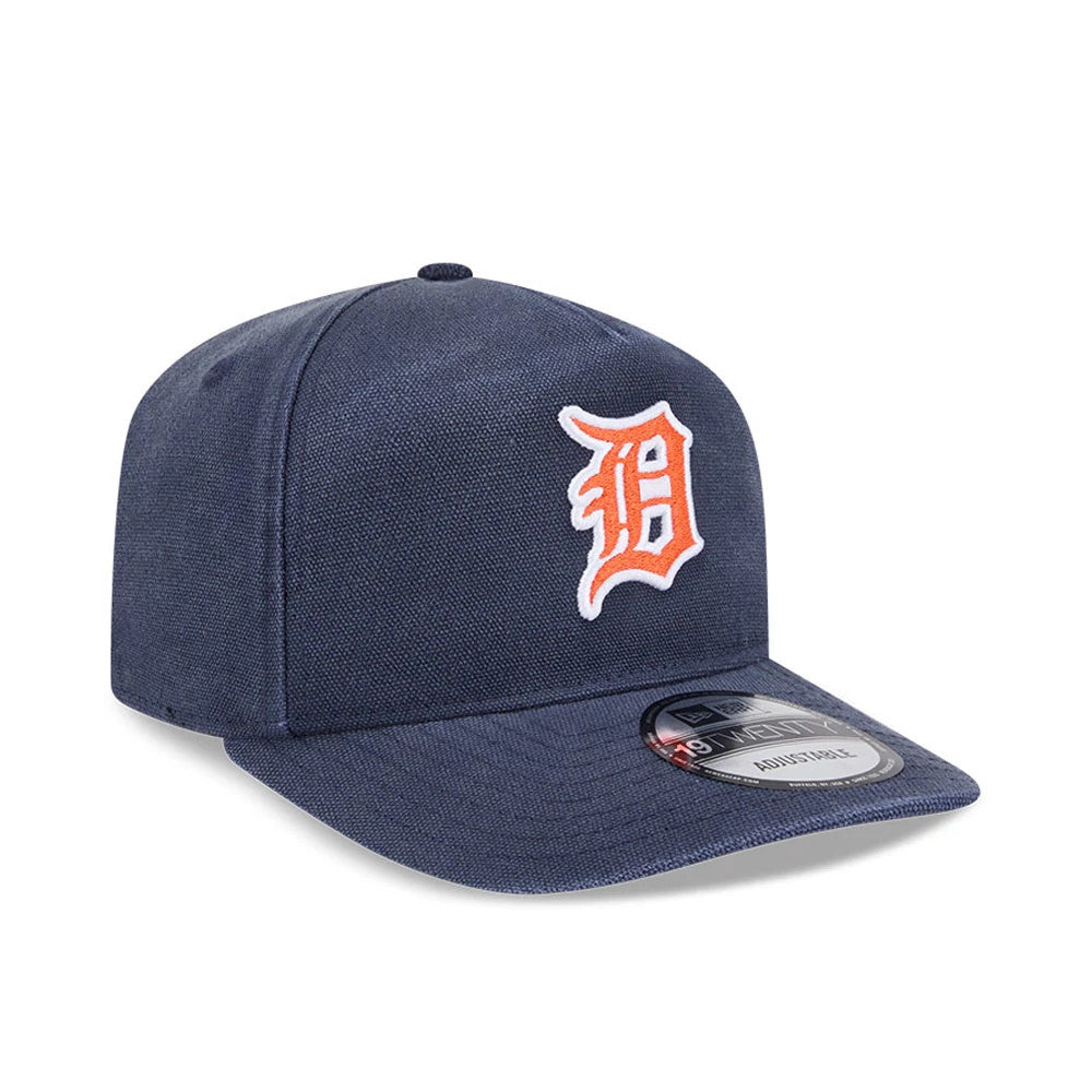 Pictured is this MLB Duck Canvas Detroit Tigers 19TWENTY cap in navy. 4