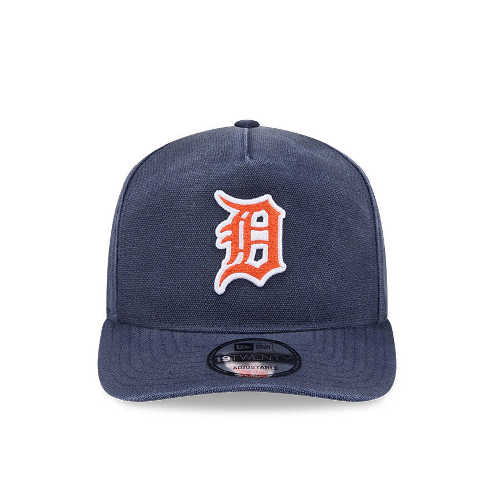 Pictured is this MLB Duck Canvas Detroit Tigers 19TWENTY cap in navy. 3