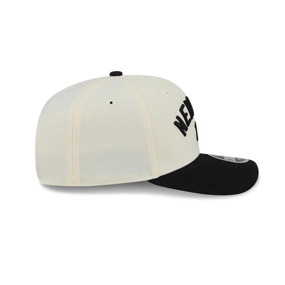 Pictured is this MLB 2 Tone New York Yankees 9SEVENTY Stretch Snap cap in cream. 6