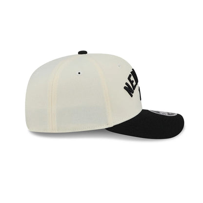 Pictured is this MLB 2 Tone New York Yankees 9SEVENTY Stretch Snap cap in cream. 6