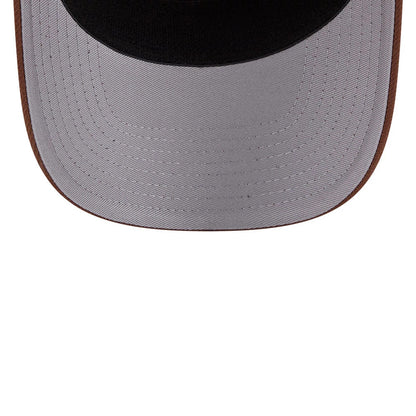 Pictured is this MLB Candied Pecan Chicago White Sox 9SEVENTY Stretch Snap cap in beige. 2