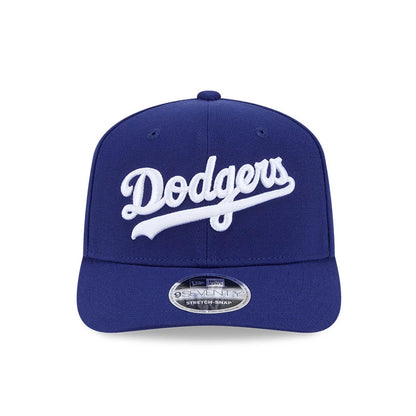 Pictured is this MLB LA Dodgers 9SEVENTY Stretch Snap cap in dark blue. 3