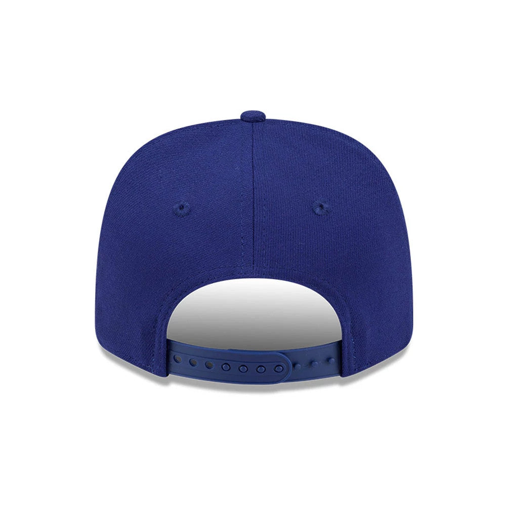 Pictured is this MLB LA Dodgers 9SEVENTY Stretch Snap cap in dark blue. 7