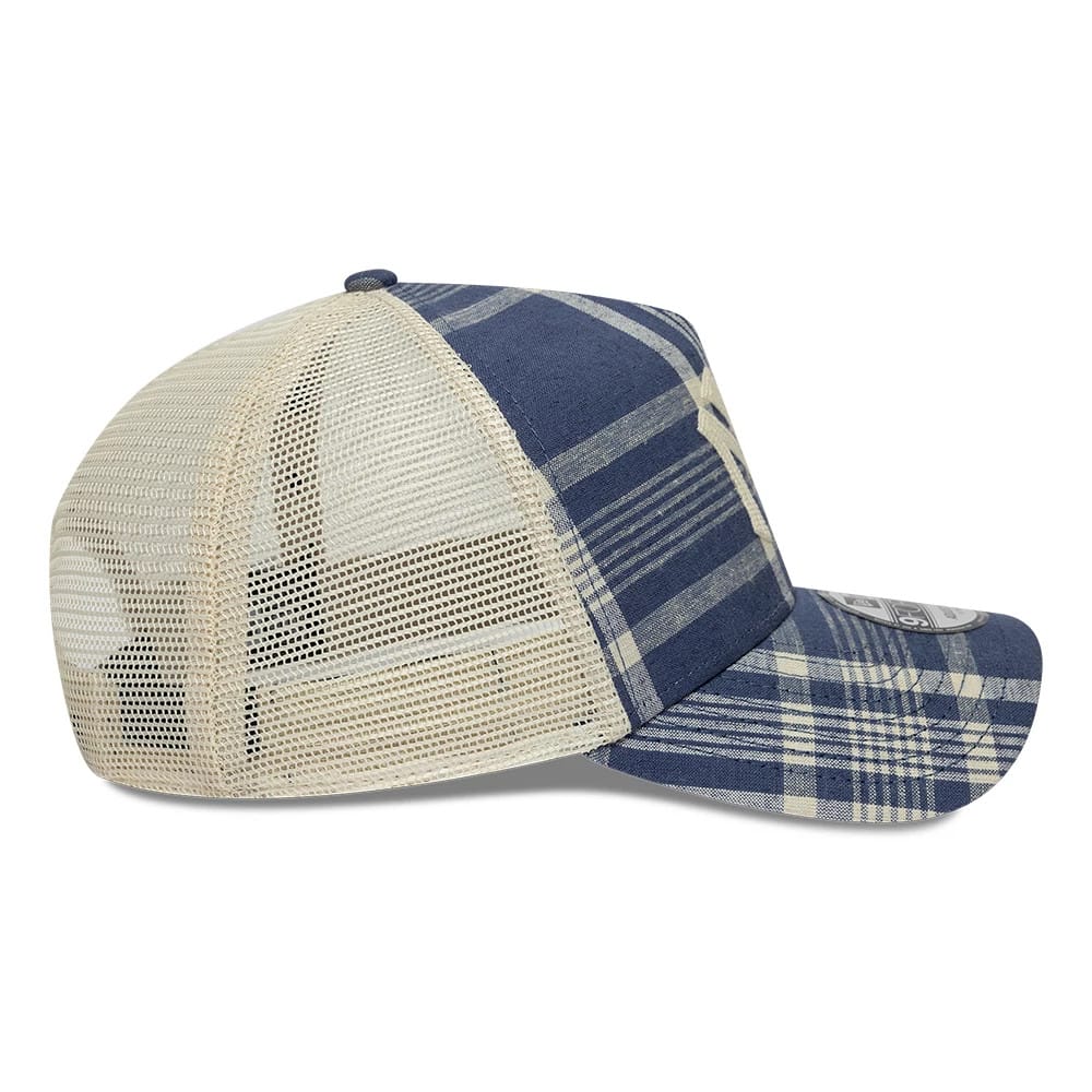 Pictured is this Ralph Lauren X MLB New York Yankees 9FORTY A-Frame cap in blue. 6