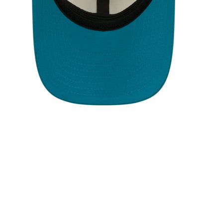 Pictured is this NFL Training 2026 Jacksonville Jaguars 39THIRTY M-Crown Stretch Fit cap in white. 7
