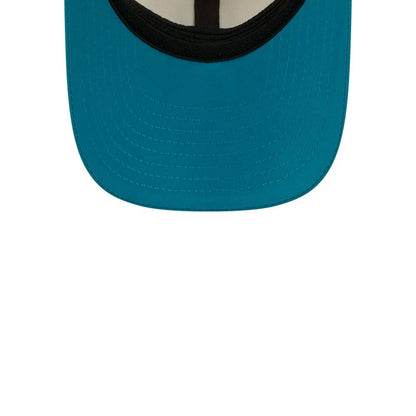 Pictured is this NFL Training 2026 Jacksonville Jaguars 39THIRTY M-Crown Stretch Fit cap in white. 7