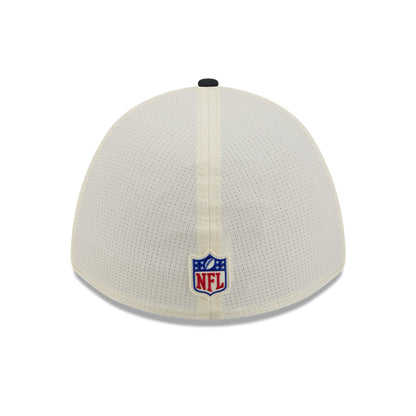 Pictured is this NFL Training 2026 Houston Texans 39THIRTY M-Crown Stretch Fit cap in white. 4