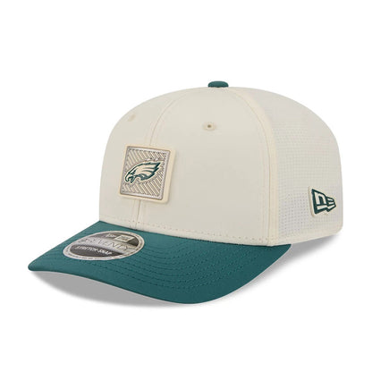 Pictured is this NFL Training 2026 Philadelphia Eagles 9SEVENTY Stretch Snap cap in white. 3