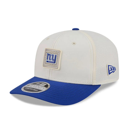 Pictured is this NFL Training 2026 New York Giants 9SEVENTY Stretch Snap cap in white. 3