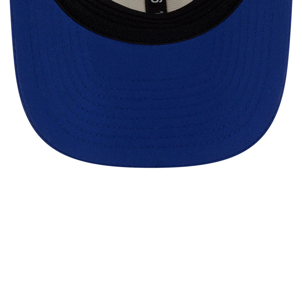 Pictured is this NFL Training 2026 New York Giants 9SEVENTY Stretch Snap cap in white. 7
